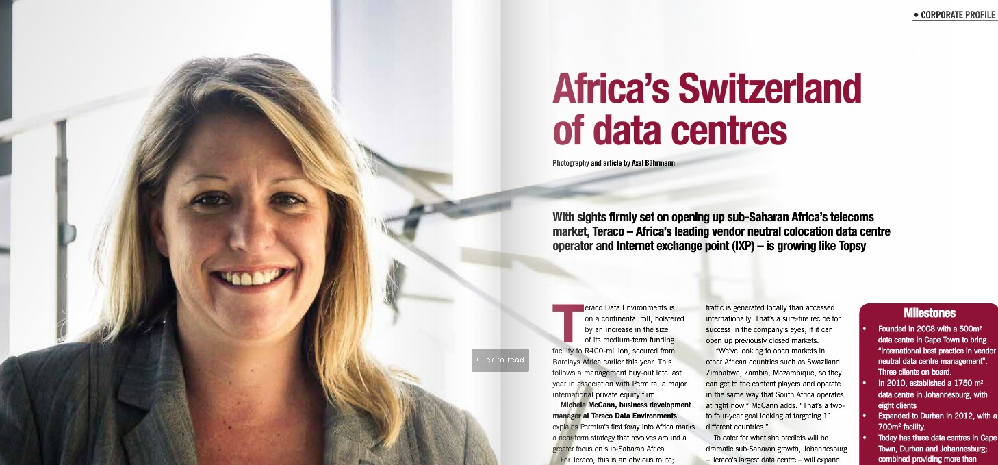 Teraco – Africa’s Switzerland of data centres